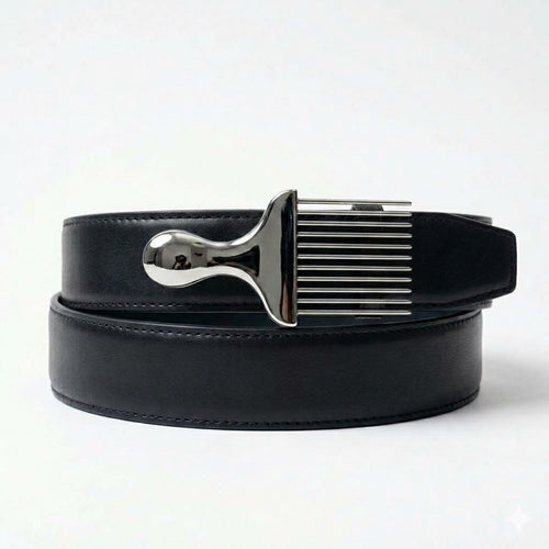 Sliver Afro Pick Belt
